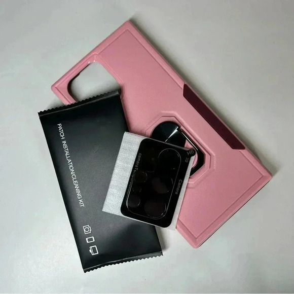 Galaxy S23 Ultra phone case pink and magenta - Picture 5 of 7